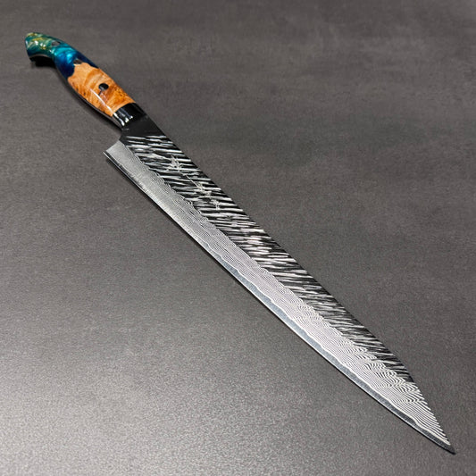 風神 筋引 270mm 樺&グリーンレジン