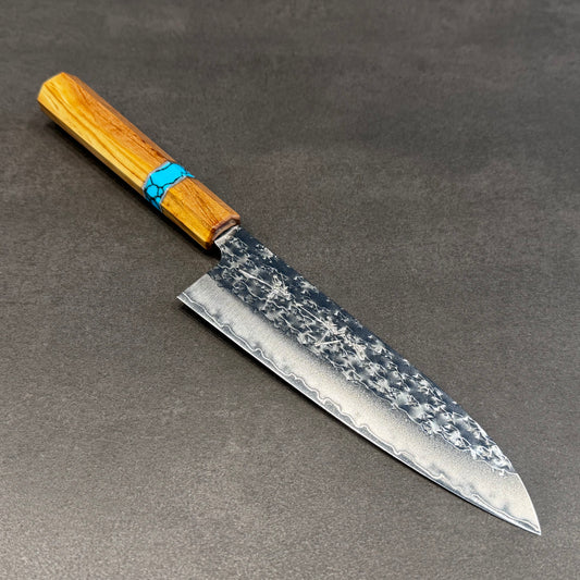 Senko-Ryu Ko-Santoku 150mm Olive wood