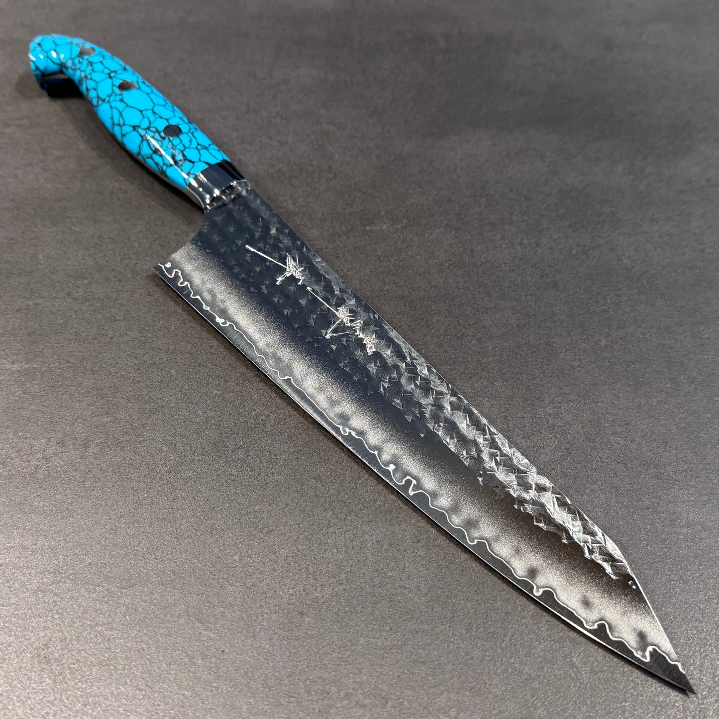 Senko-Ei Gyuto 210mm Turquoise
