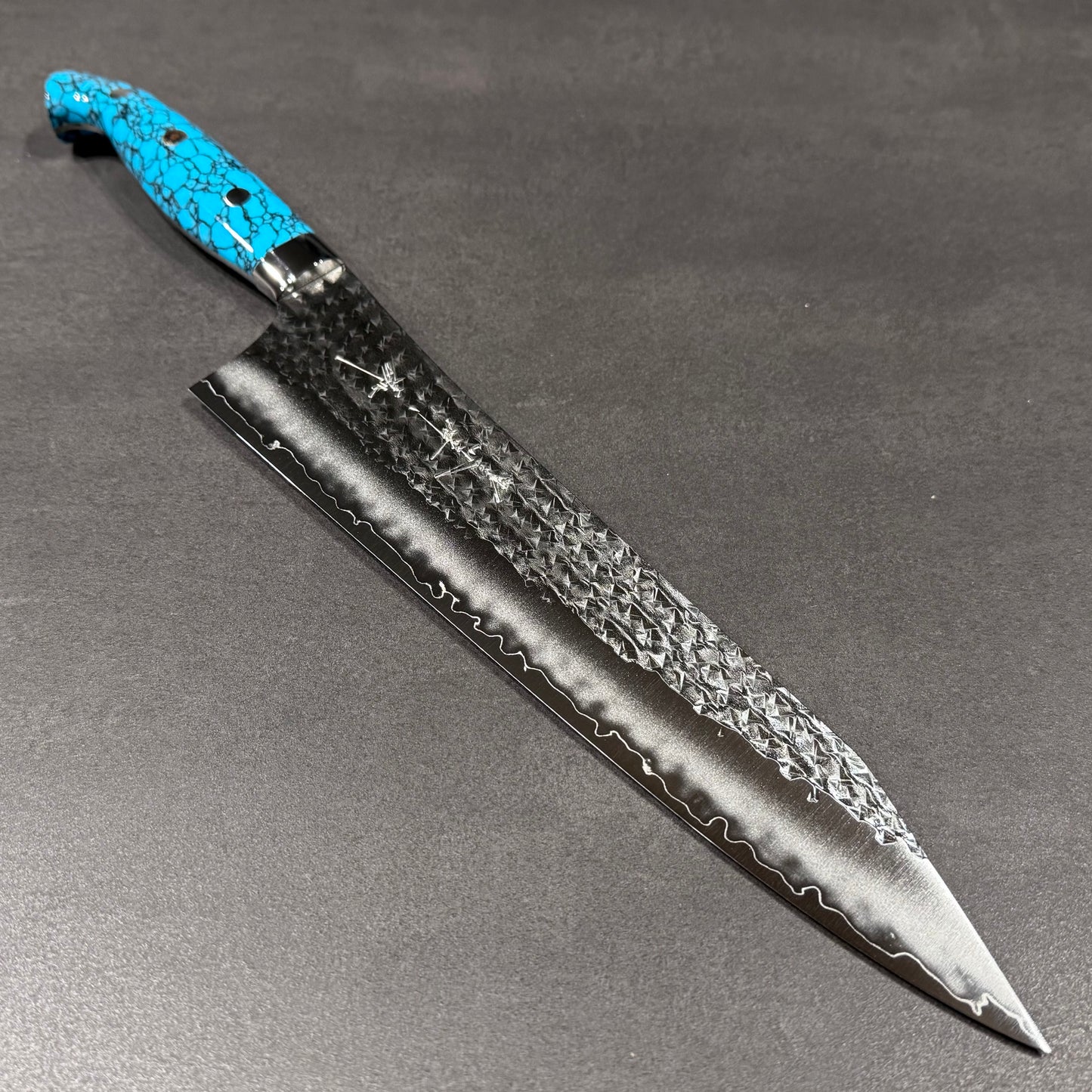 閃光-鋭 牛刀 240mm ターコイズ