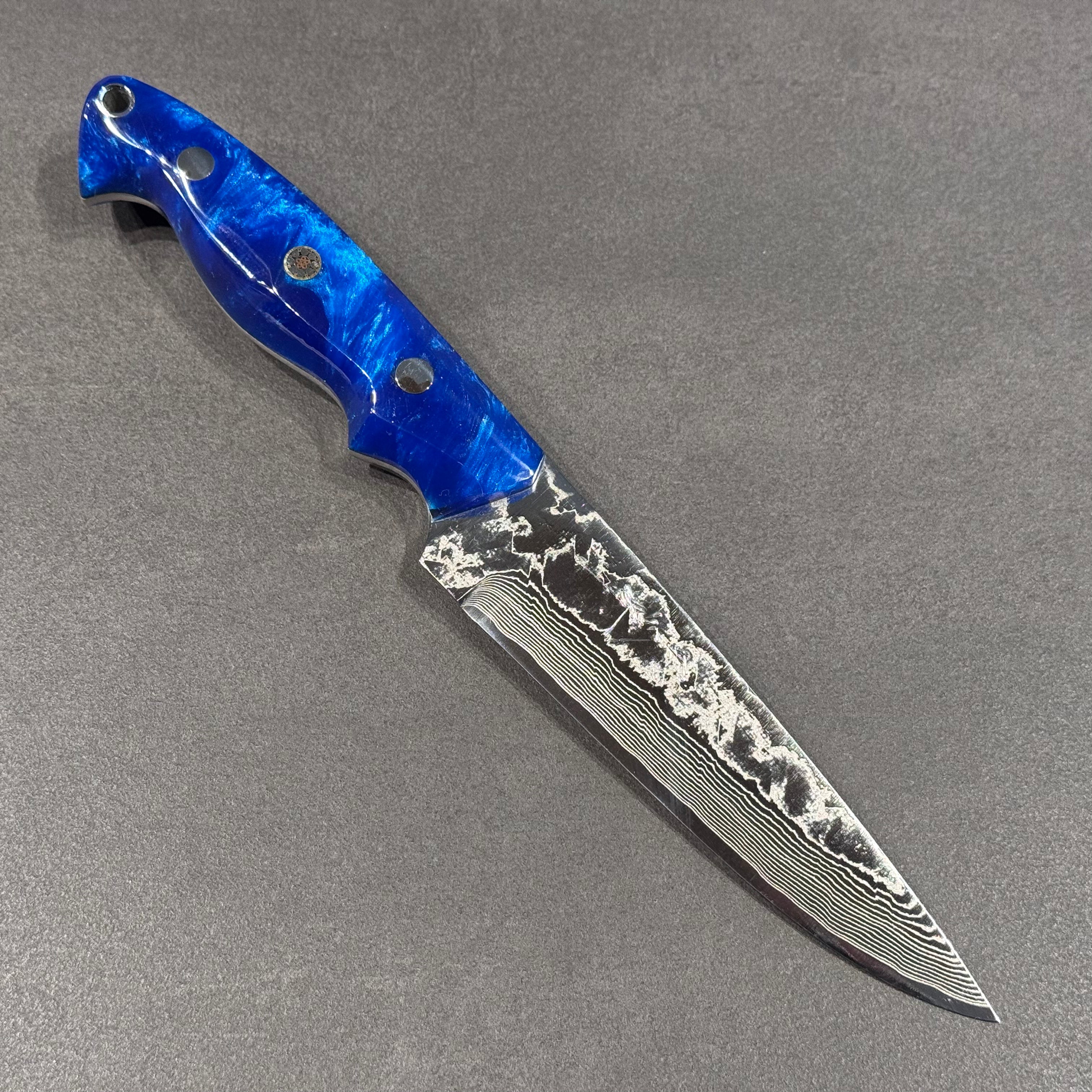さいそう　こおにボット　1号　くろぎん Nigara Hamono VG XEOS Kurouchi Damascus Santoku 180mm