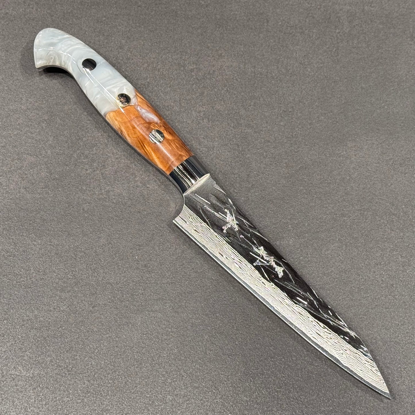 樹氷 ペティ 130mm 樺＆ホワイトレジン