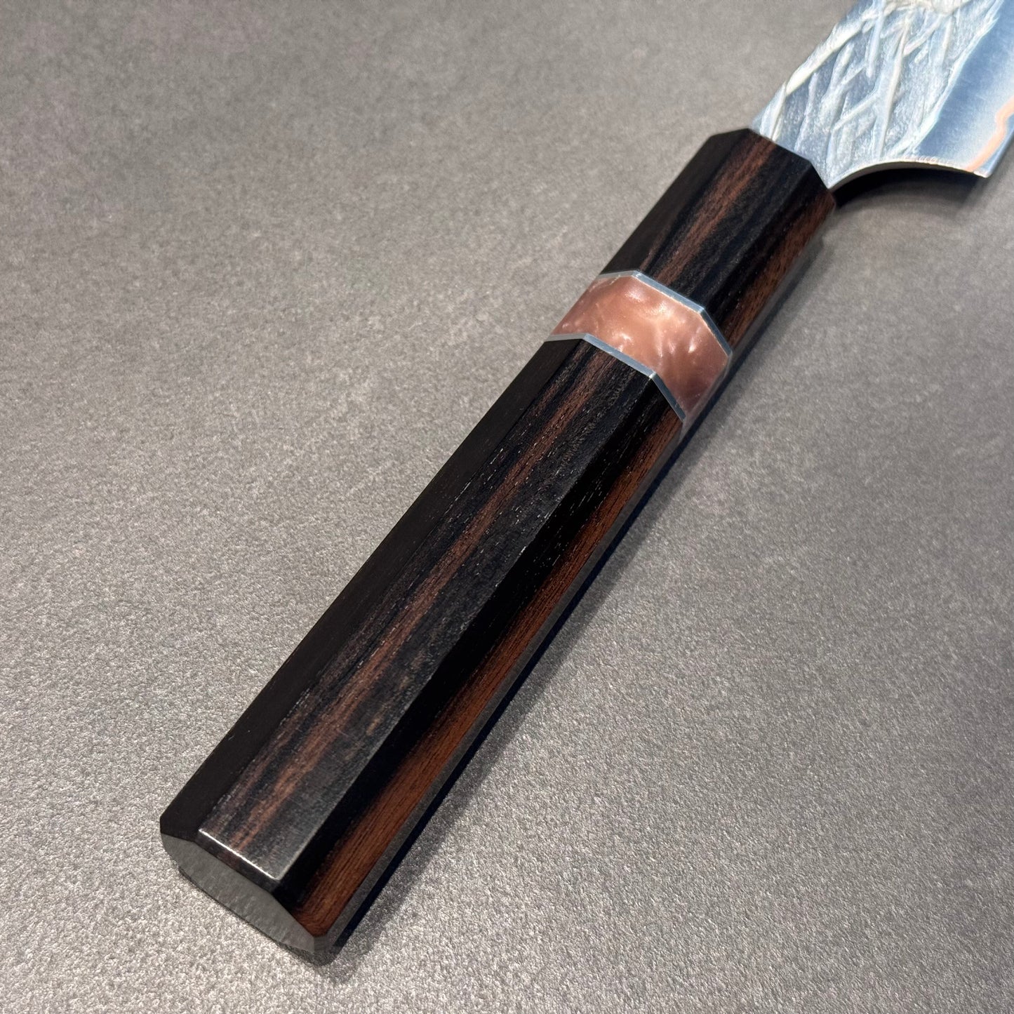 雷神 ペティ 130mm 縞黒檀柄