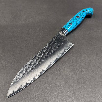 SPG2 Senko-Ryu Santoku 170mm Turquoise 