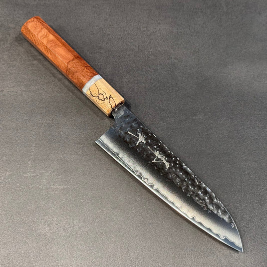 Senko Ko-Santoku 150mm Padauk wood