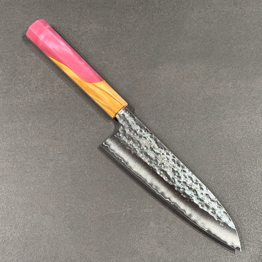 Senko Ko-Santoku 150mm Olive wood