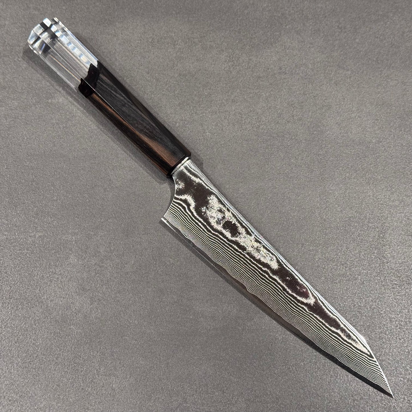 Sui-un Petty 150mm Ebony & Crear resin